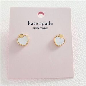 KATE SPADE Signature Clover Gold-tone Stud Earrings NWT